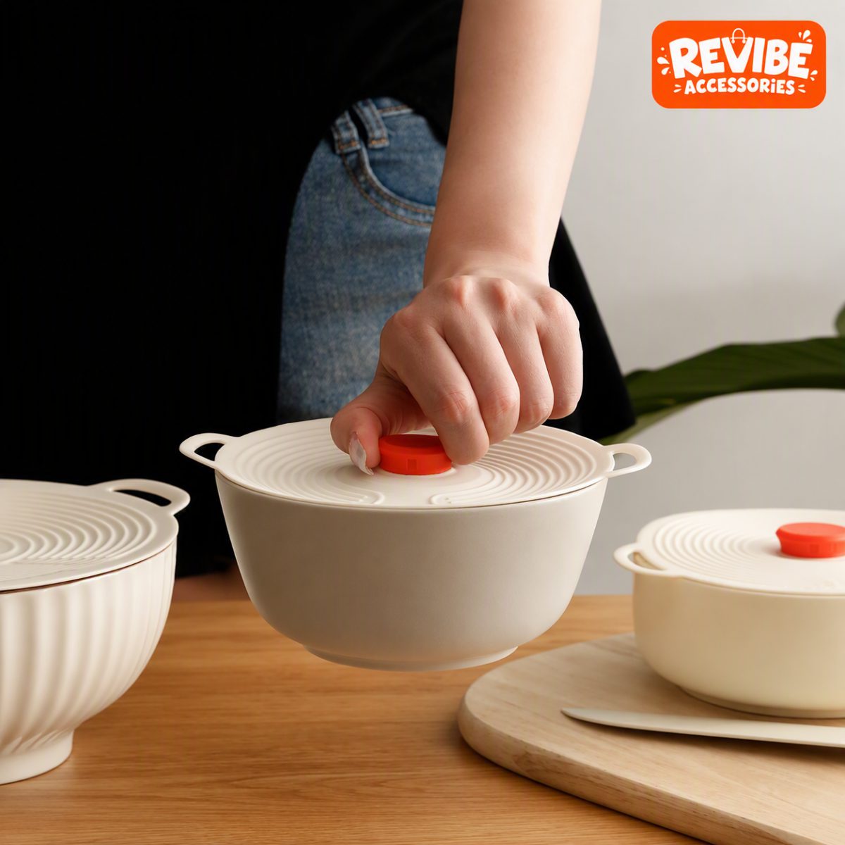 Reusable Silicone Stretch Lid (Complete Set)