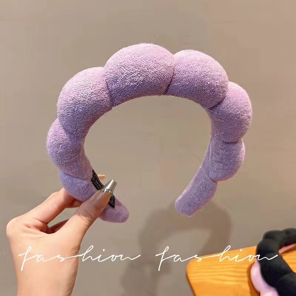 Soft Spa Headband & Wristband Set