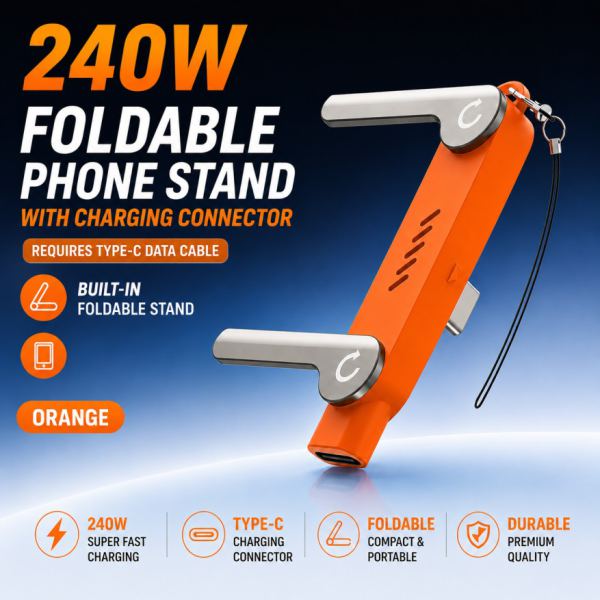 Orange Stand Only – No Type-C Cable